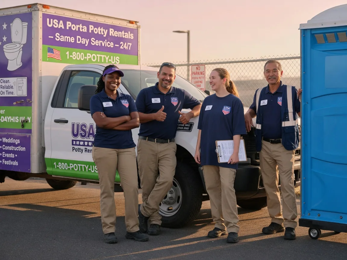 Porta Potty Rental company in Reedsville, PA